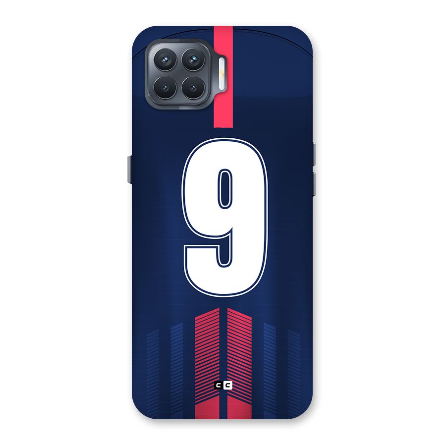 Jersy No 9 Back Case for Oppo F17 Pro