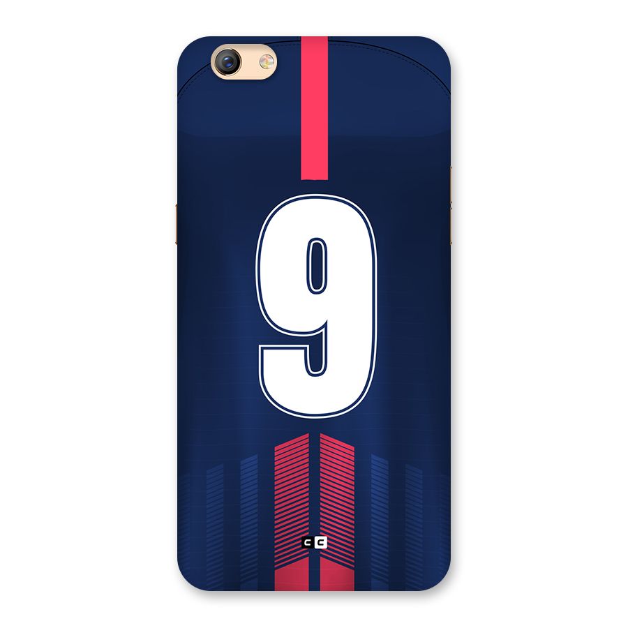 Jersy No 9 Back Case for Oppo F3 Plus