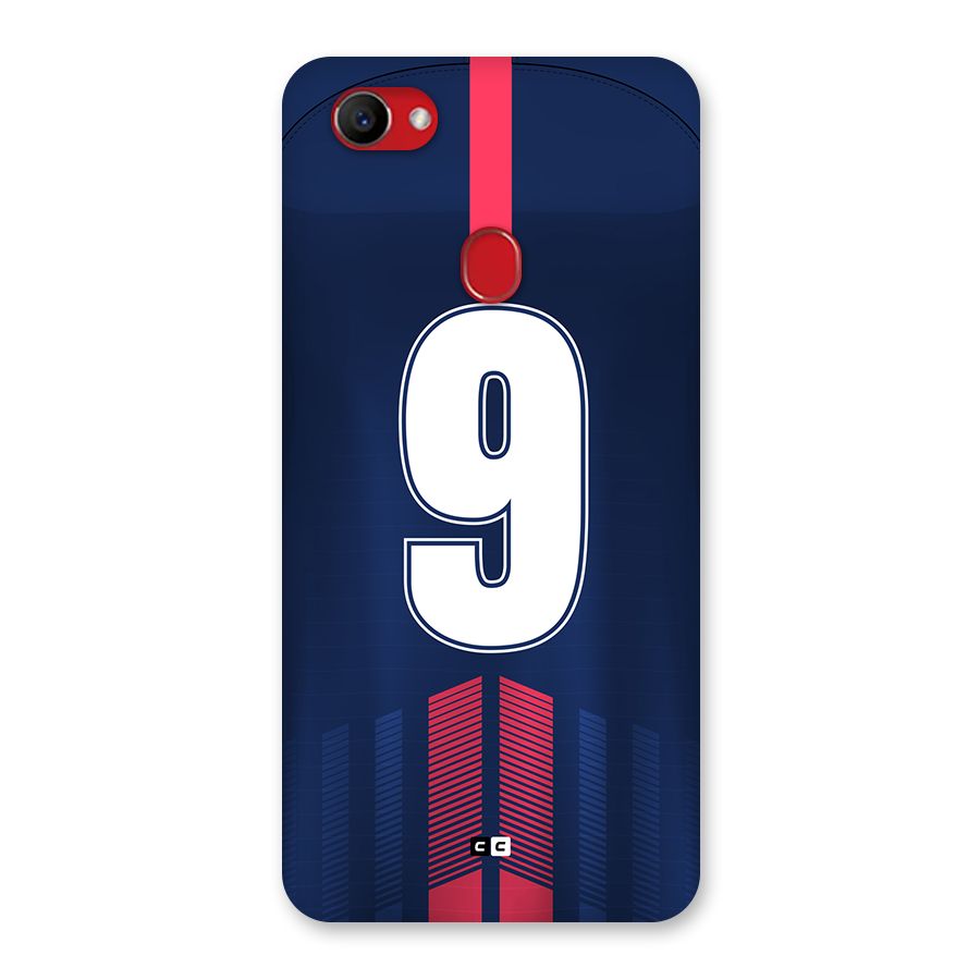 Jersy No 9 Back Case for Oppo F7