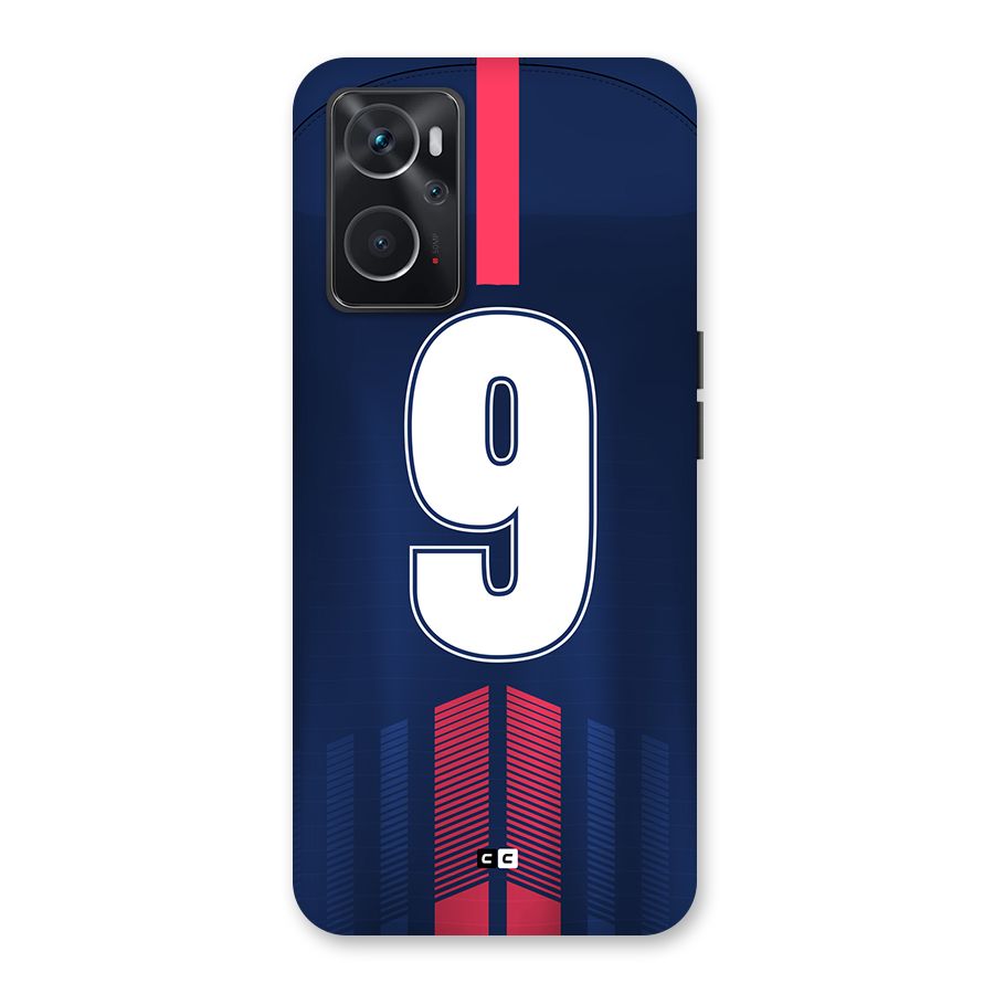 Jersy No 9 Back Case for Oppo K10 4G