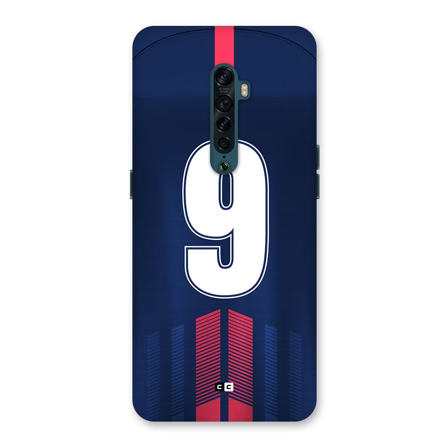 Jersy No 9 Back Case for Oppo Reno2