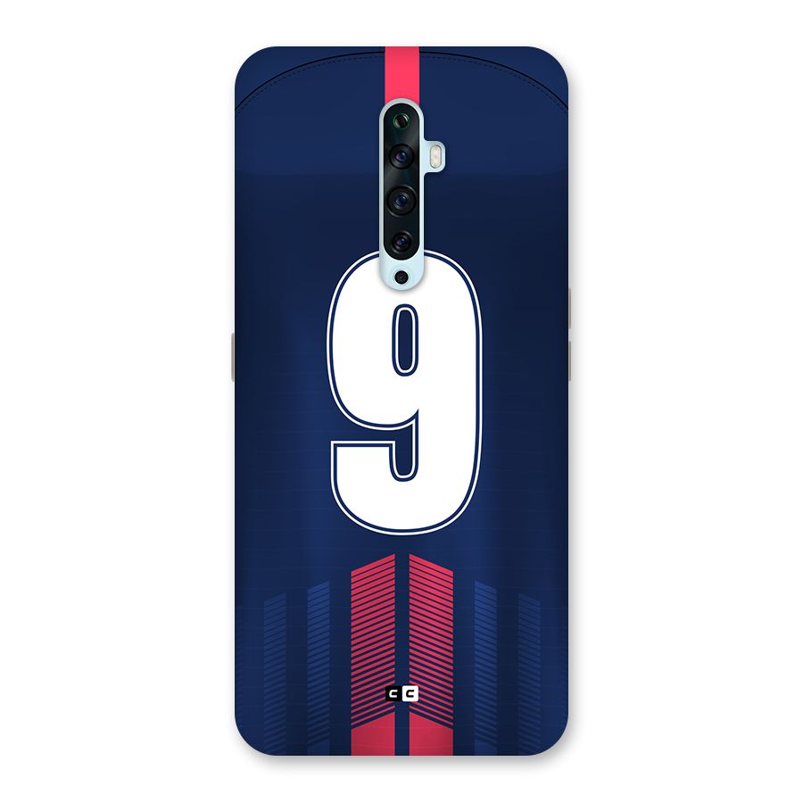 Jersy No 9 Back Case for Oppo Reno2 Z