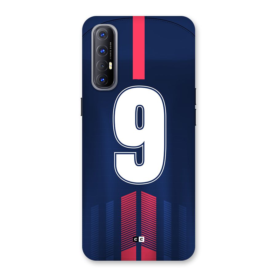 Jersy No 9 Back Case for Oppo Reno3 Pro