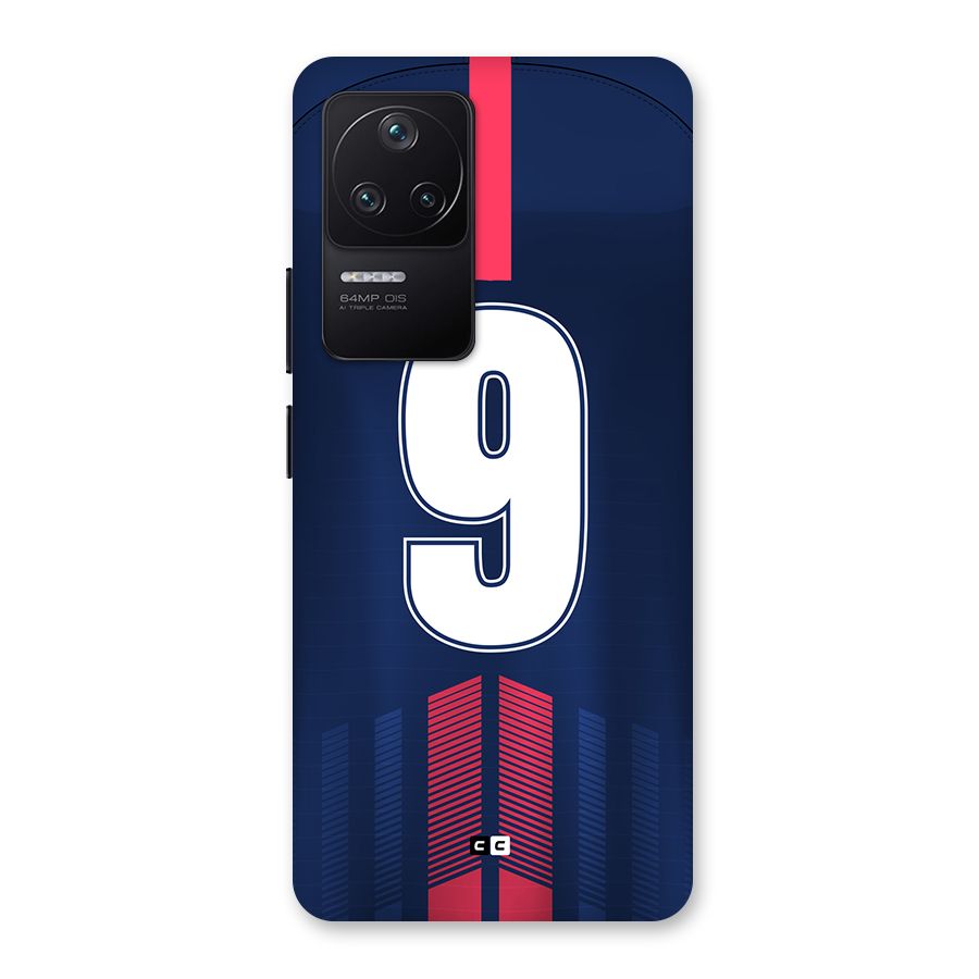 Jersy No 9 Back Case for Poco F4 5G