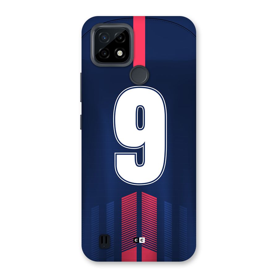 Jersy No 9 Back Case for Realme C21