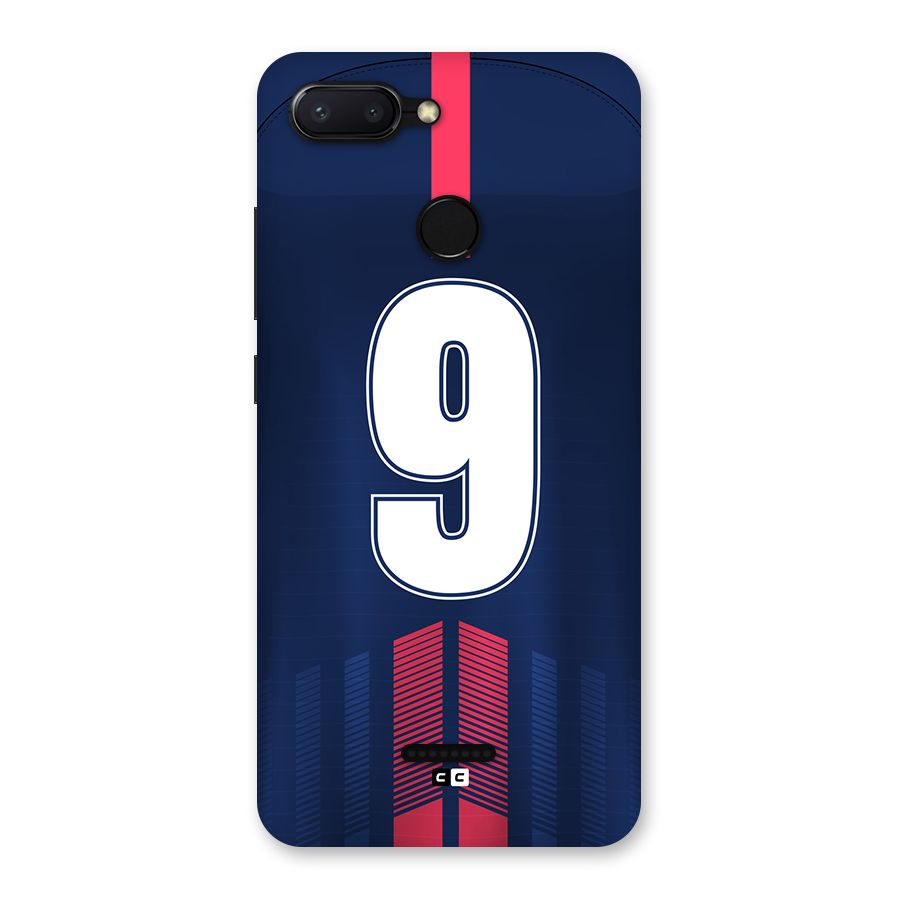 Jersy No 9 Back Case for Redmi 6