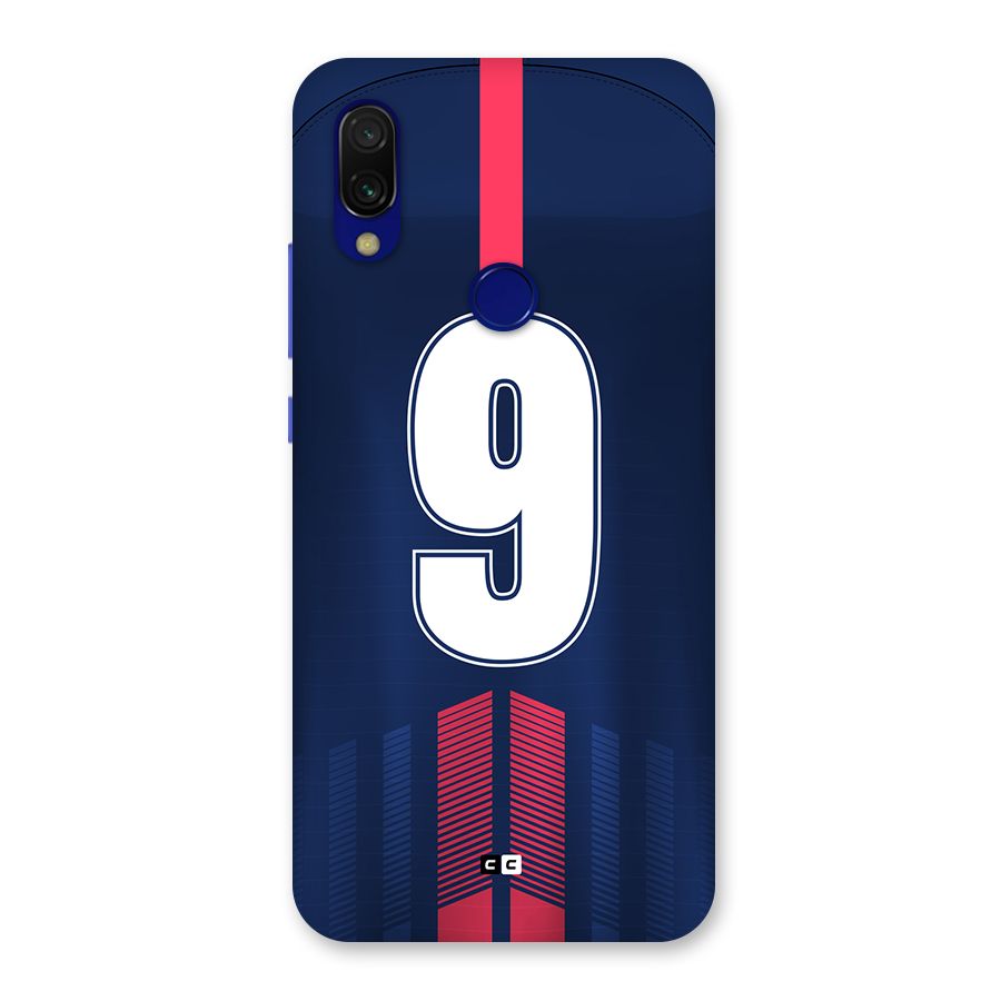 Jersy No 9 Back Case for Redmi 7
