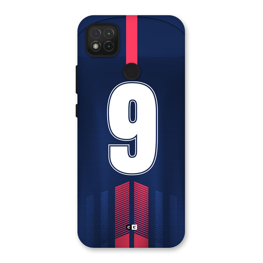 Jersy No 9 Back Case for Redmi 9 Activ
