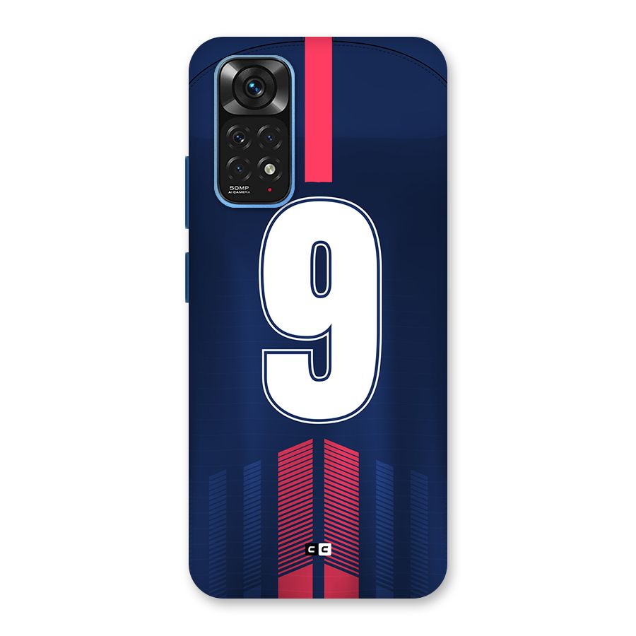 Jersy No 9 Back Case for Redmi Note 11S