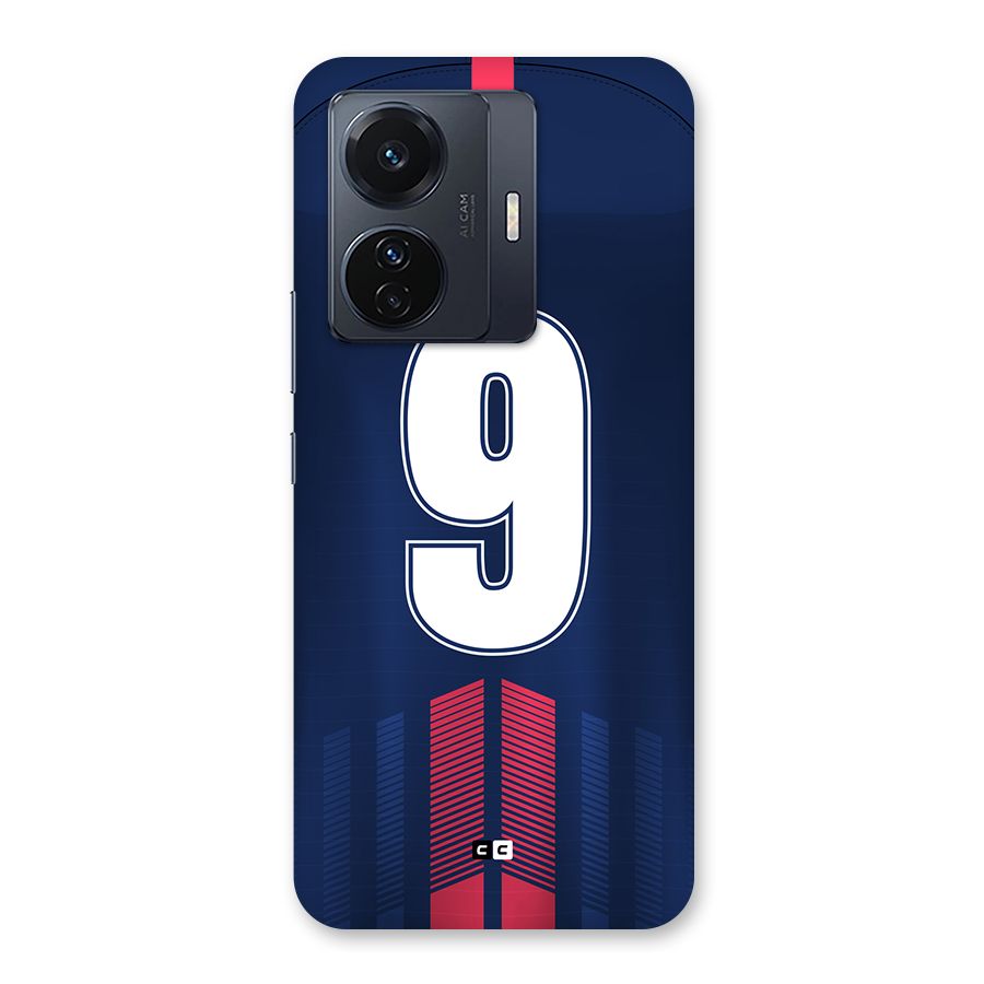 Jersy No 9 Back Case for Vivo T1 Pro