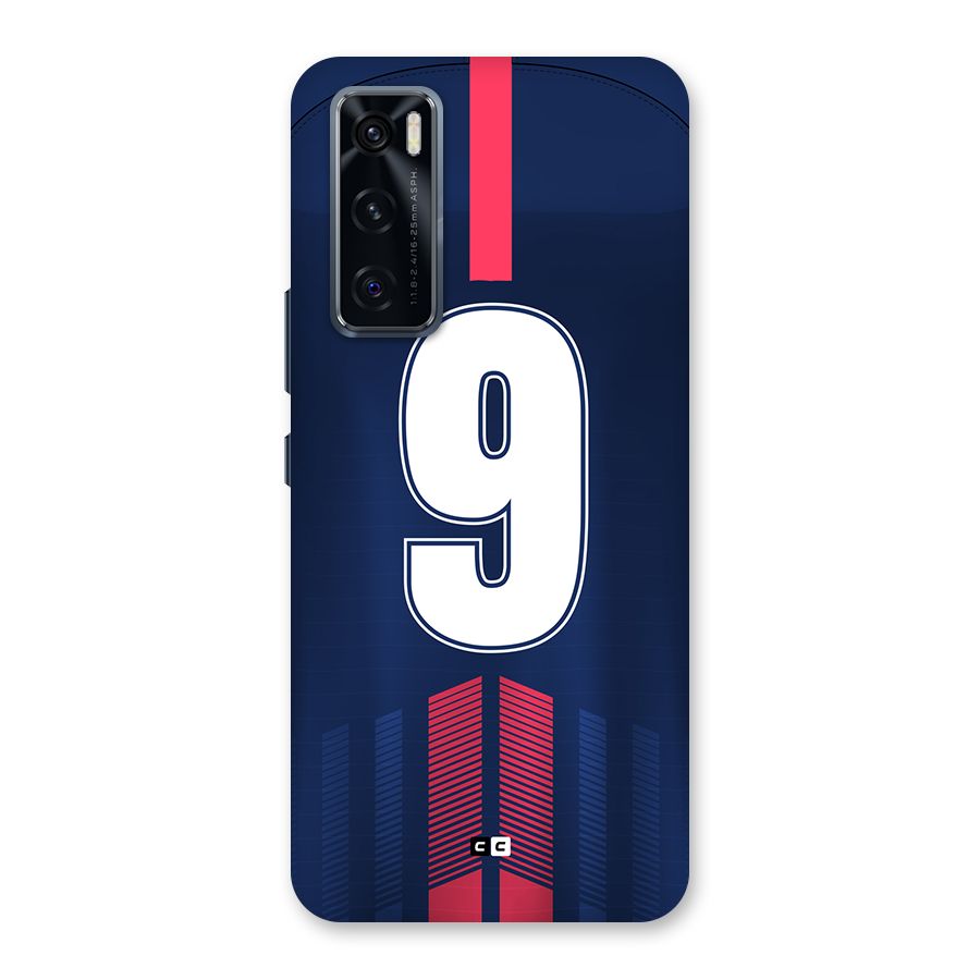 Jersy No 9 Back Case for Vivo V20 SE