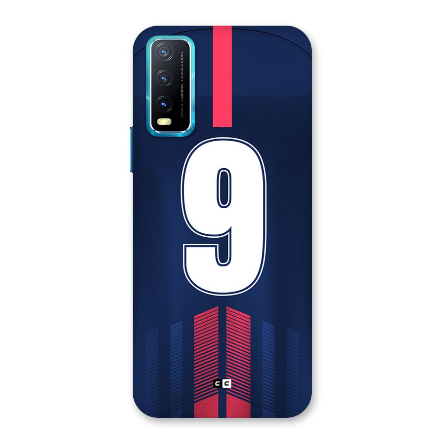 Jersy No 9 Back Case for Vivo Y20