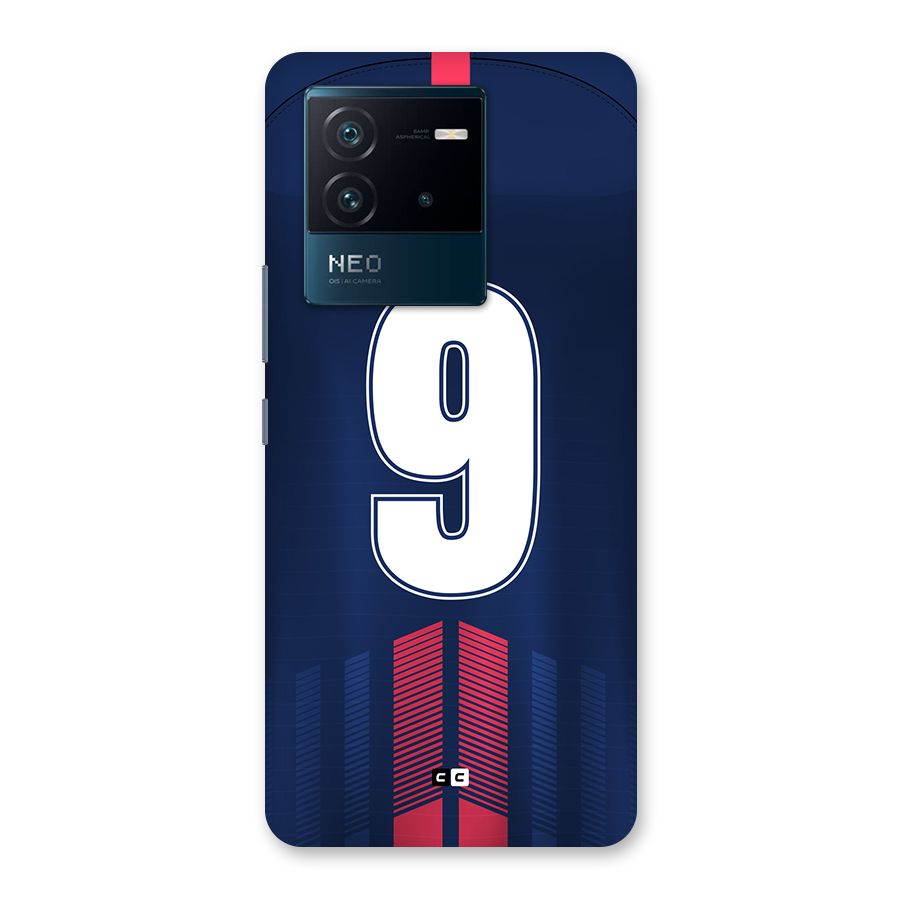 Jersy No 9 Back Case for Vivo iQOO Neo 6 5G