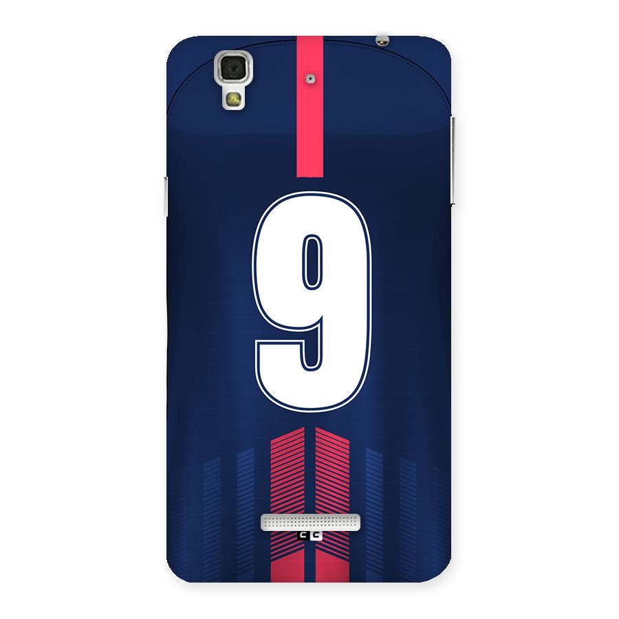 Jersy No 9 Back Case for YU Yureka Plus