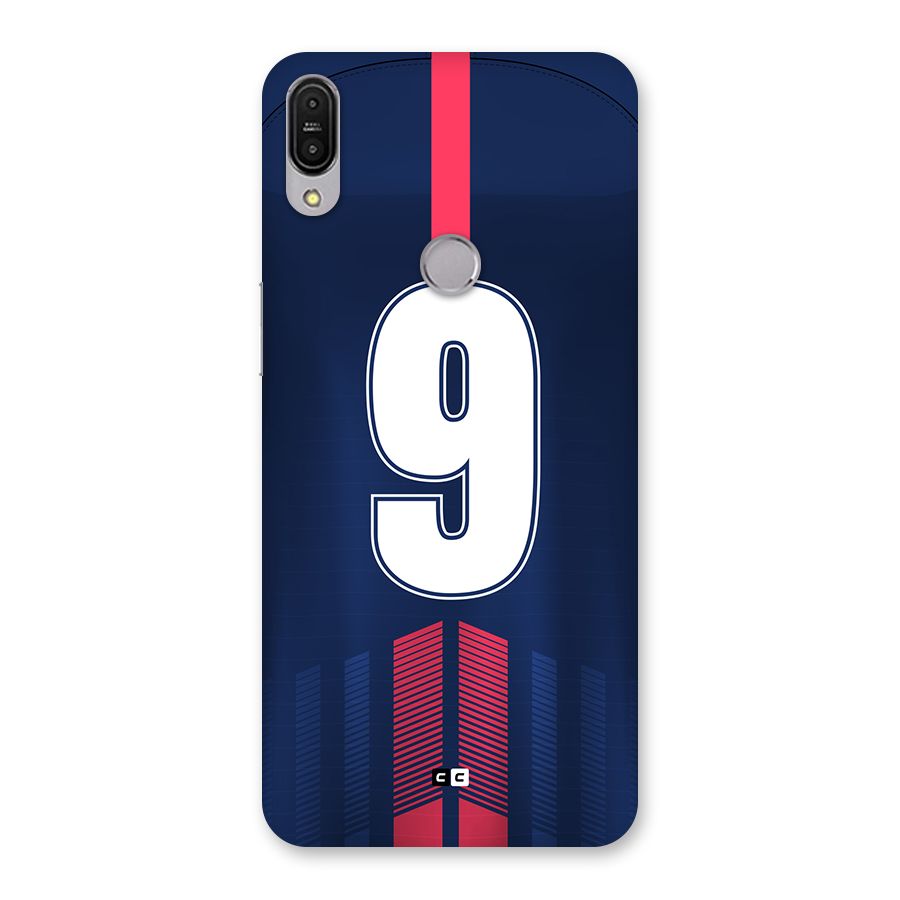 Jersy No 9 Back Case for Zenfone Max Pro M1