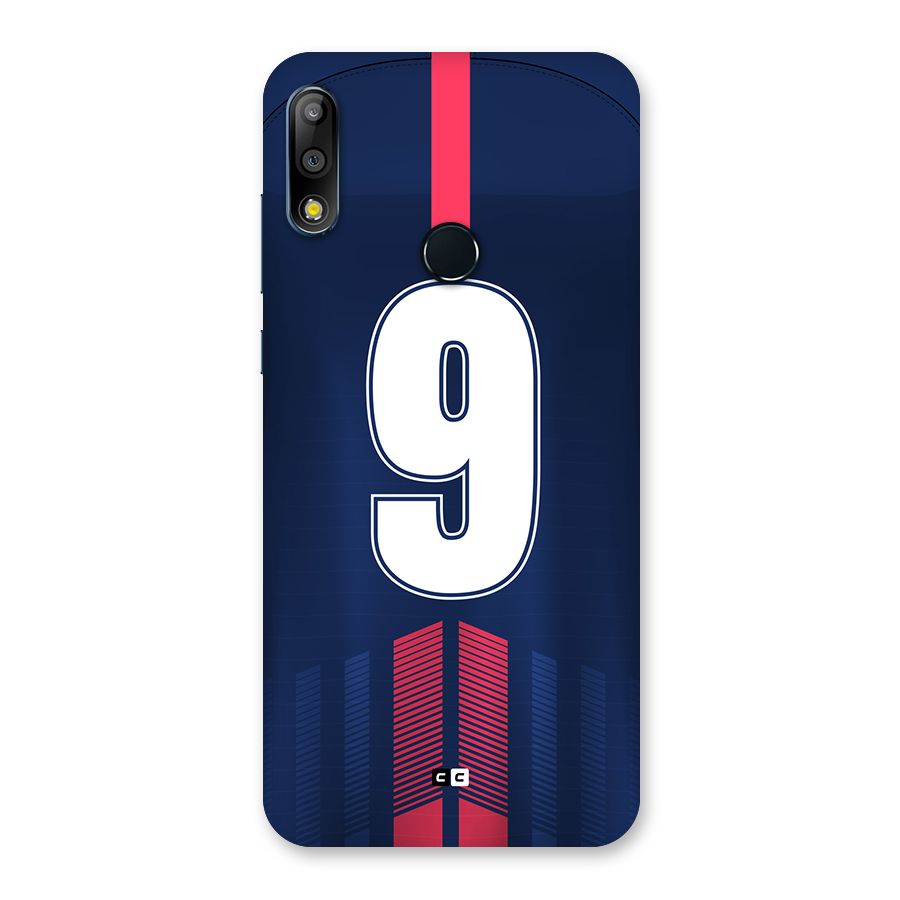 Jersy No 9 Back Case for Zenfone Max Pro M2