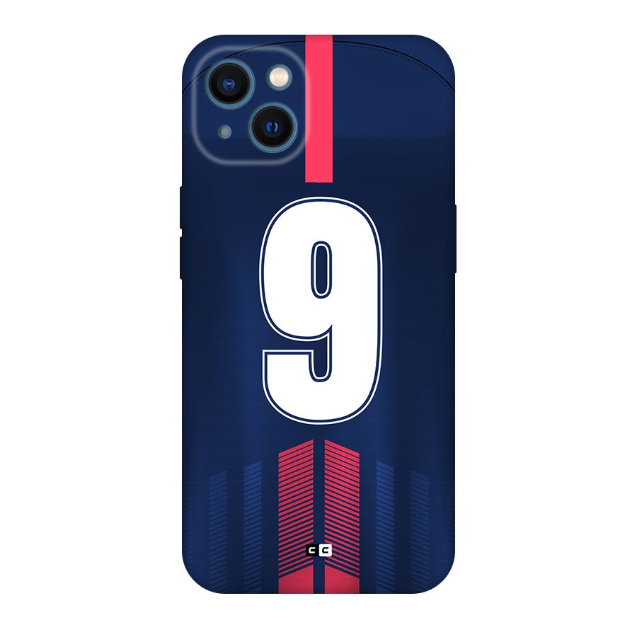 Jersy No 9 Back Case for iPhone 13