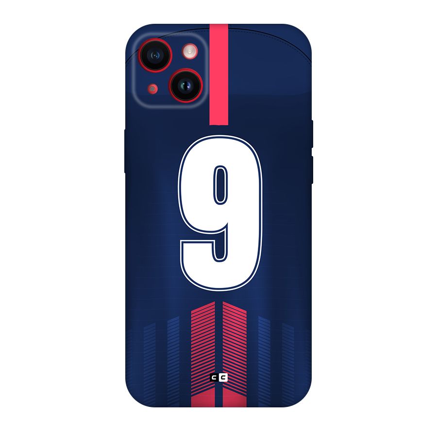 Jersy No 9 Back Case for iPhone 14 Plus