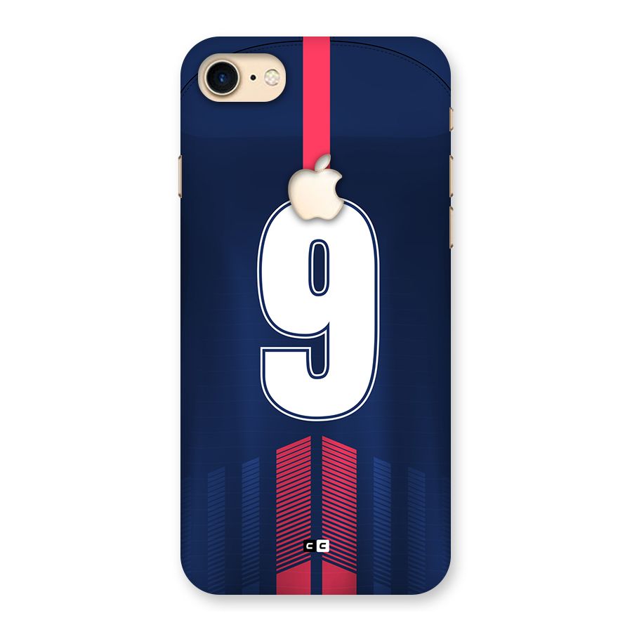 Jersy No 9 Back Case for iPhone 7 Apple Cut
