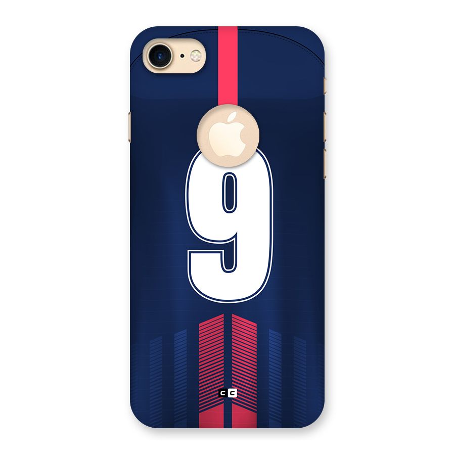 Jersy No 9 Back Case for iPhone 7 Logo Cut