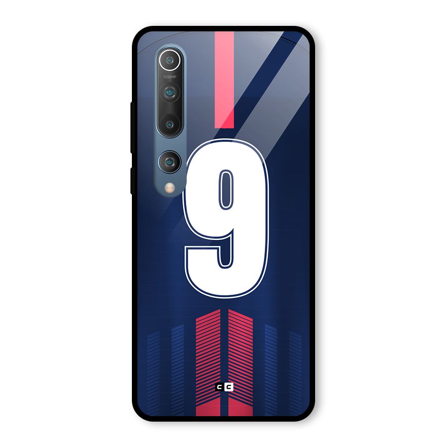 Jersy No 9 Glass Back Case for Mi 10