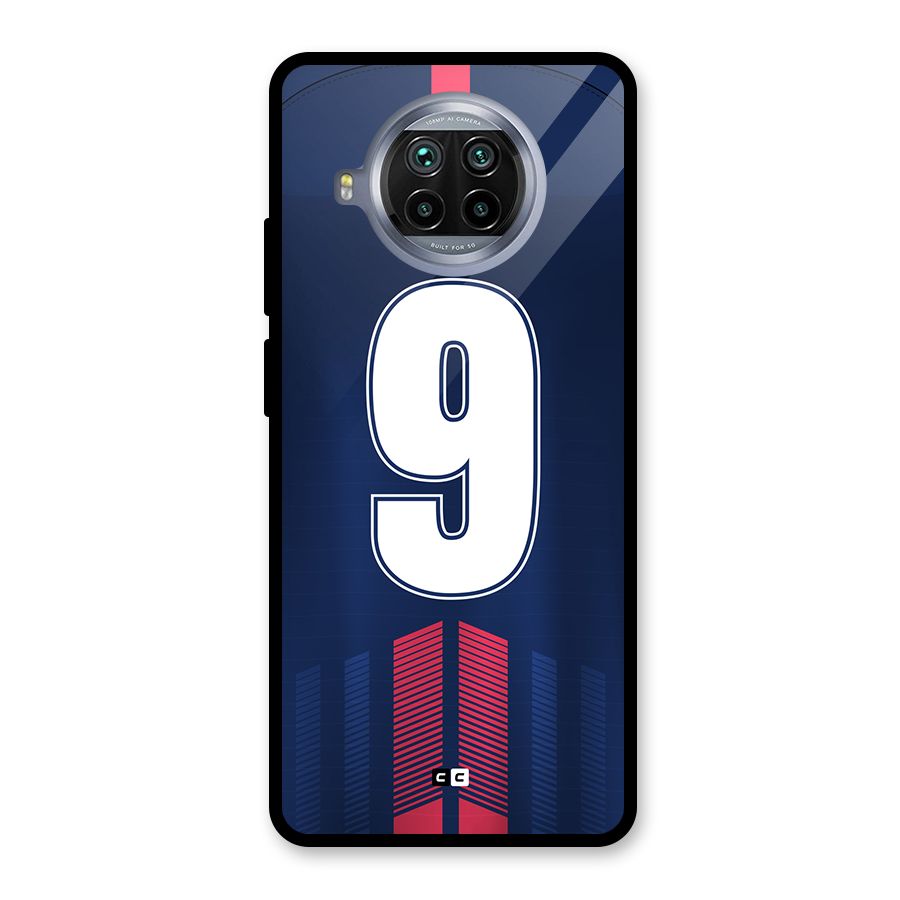 Jersy No 9 Glass Back Case for Mi 10i