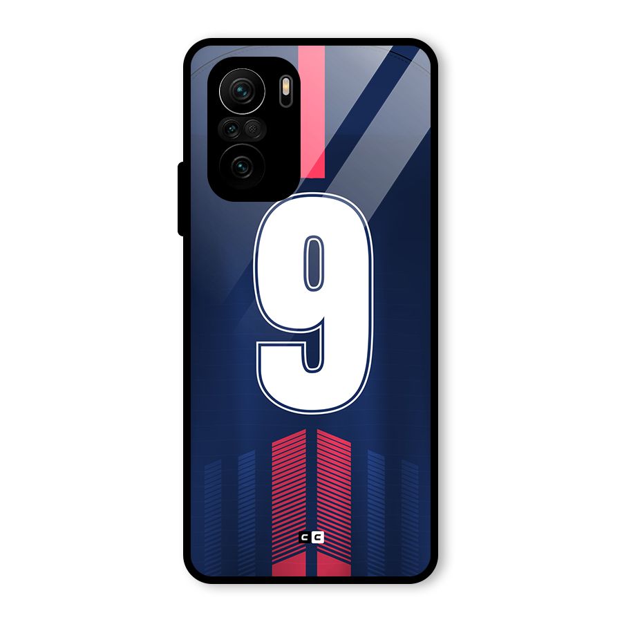 Jersy No 9 Glass Back Case for Mi 11X Pro