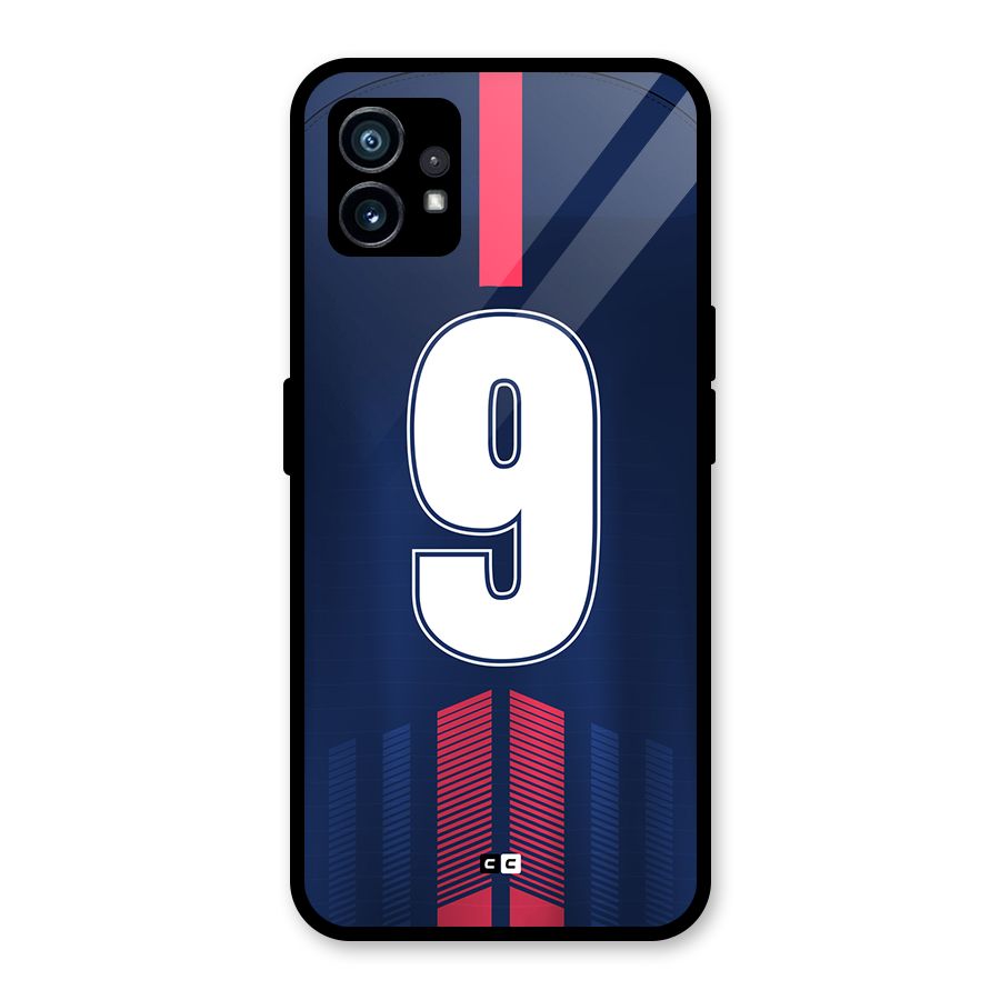 Jersy No 9 Glass Back Case for Nothing Phone 1