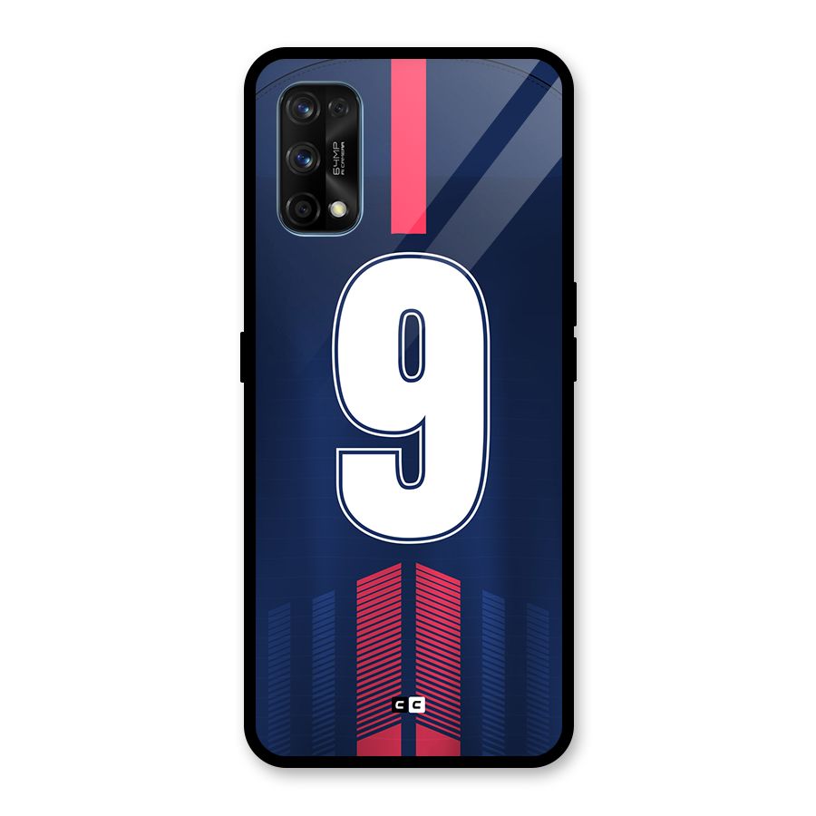Jersy No 9 Glass Back Case for Realme 7 Pro