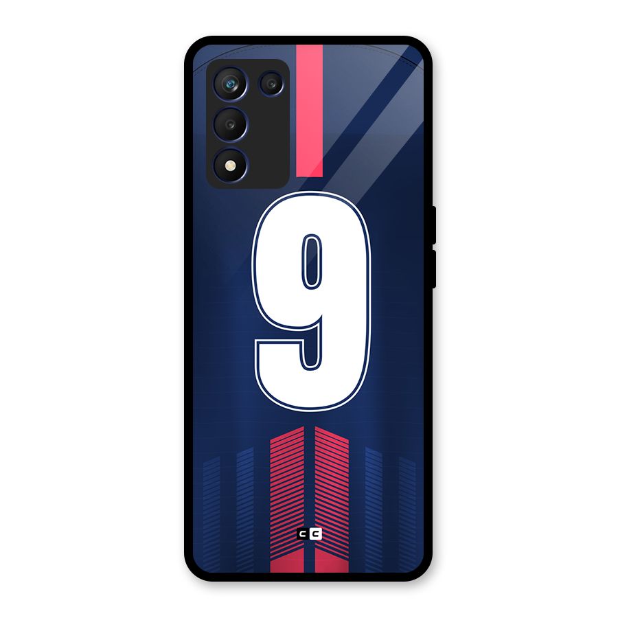 Jersy No 9 Glass Back Case for Realme 9 5G Speed