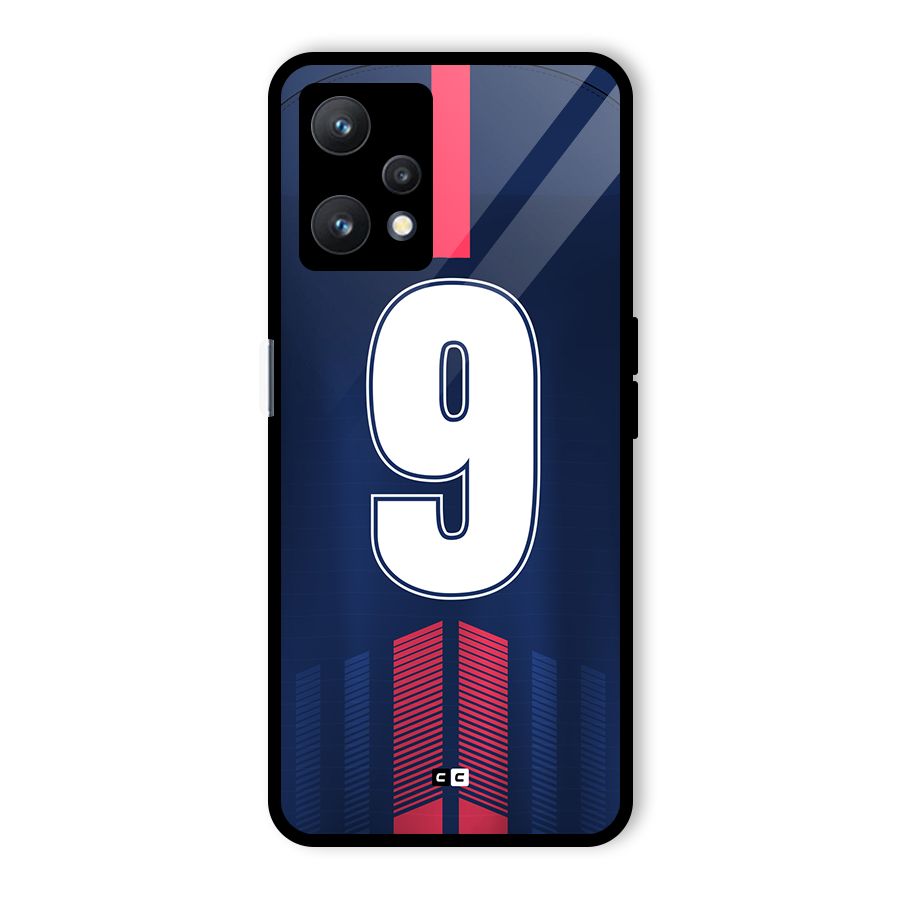 Jersy No 9 Glass Back Case for Realme 9 Pro 5G