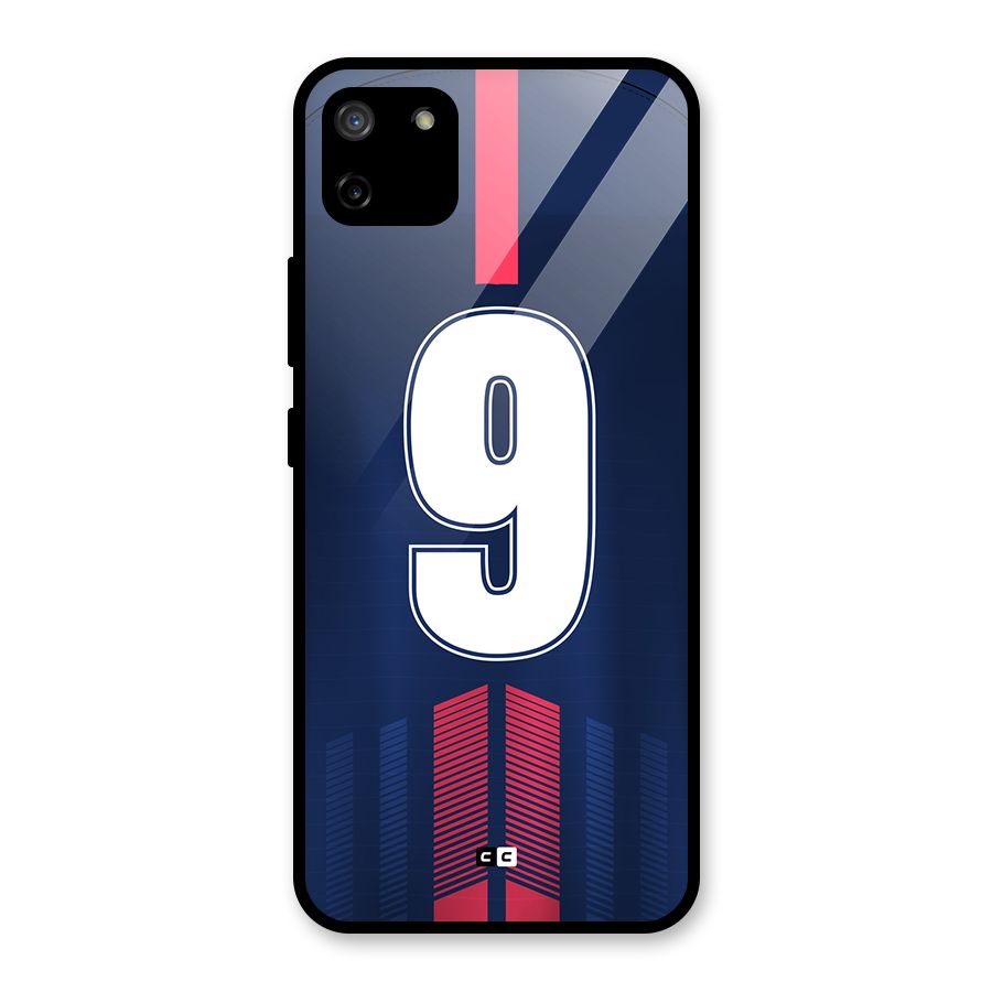 Jersy No 9 Glass Back Case for Realme C11