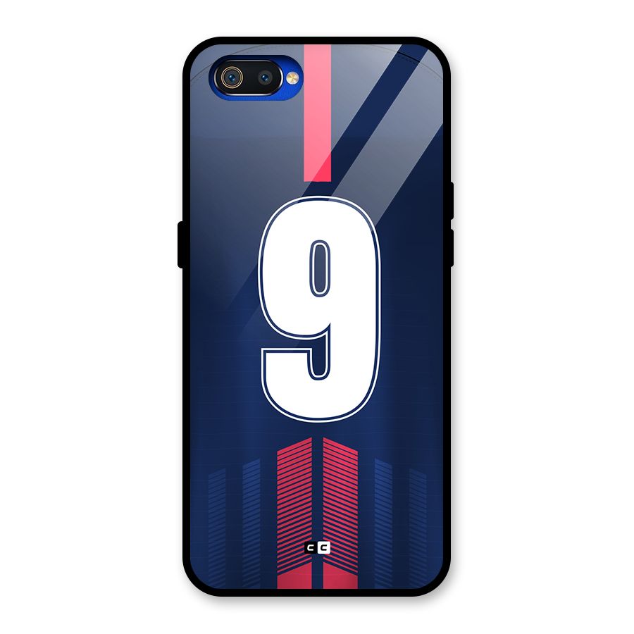 Jersy No 9 Glass Back Case for Realme C2