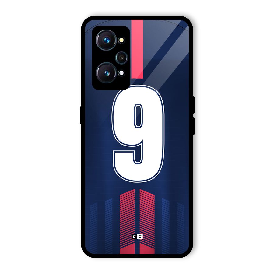 Jersy No 9 Glass Back Case for Realme GT 2