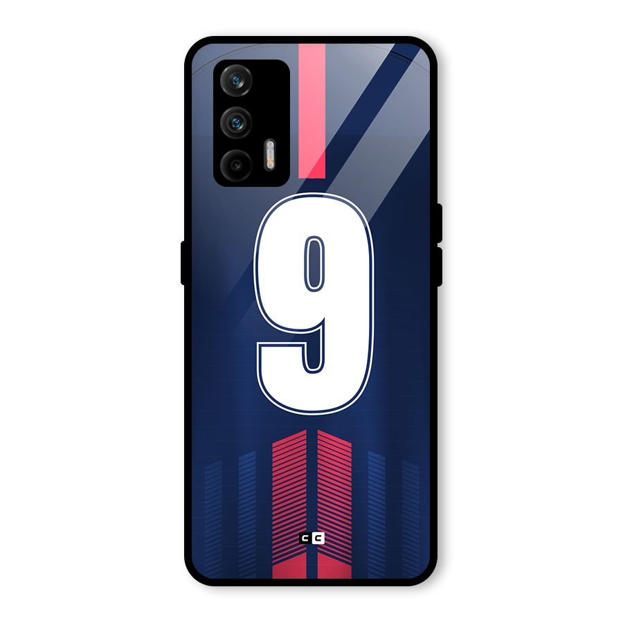 Jersy No 9 Glass Back Case for Realme GT 5G