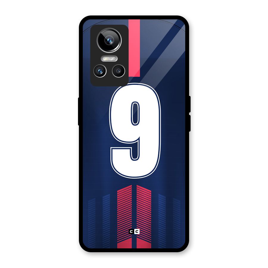 Jersy No 9 Glass Back Case for Realme GT Neo 3
