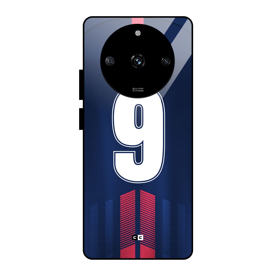 Jersy No 9 Glass Back Case for Realme Narzo 60 5G
