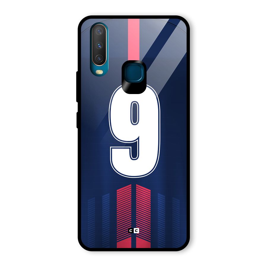 Jersy No 9 Glass Back Case for Vivo Y15