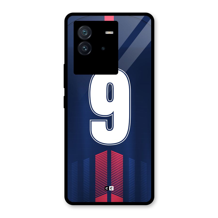 Jersy No 9 Glass Back Case for Vivo iQOO Neo 6 5G