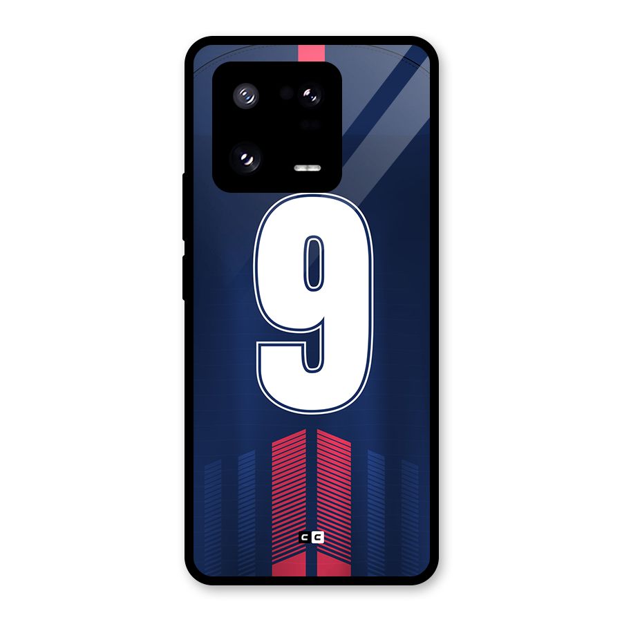 Jersy No 9 Glass Back Case for Xiaomi 13 Pro