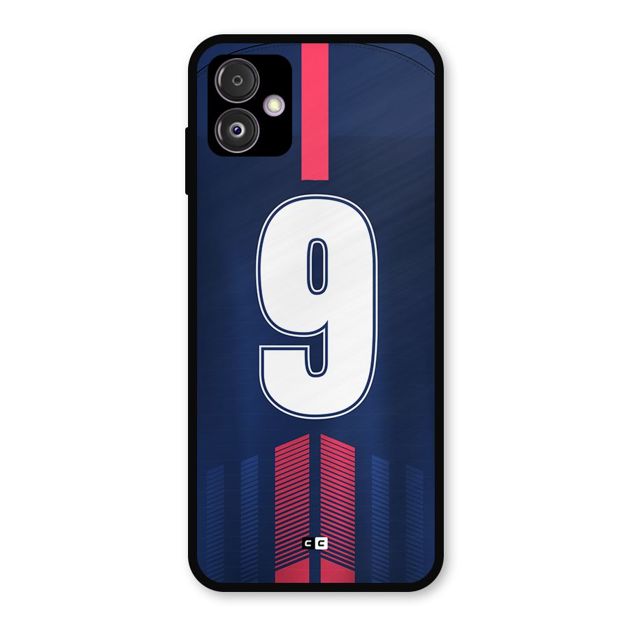 Jersy No 9 Metal Back Case for Galaxy F14
