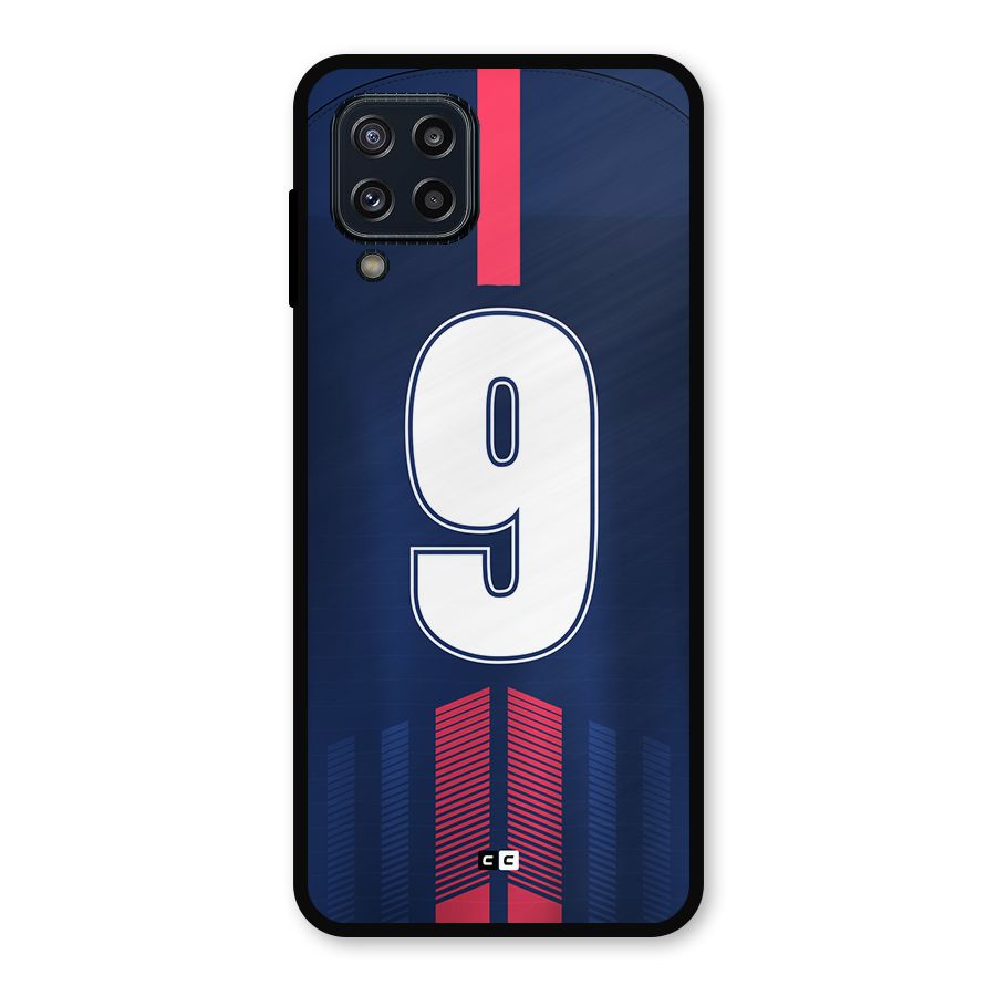 Jersy No 9 Metal Back Case for Galaxy M32