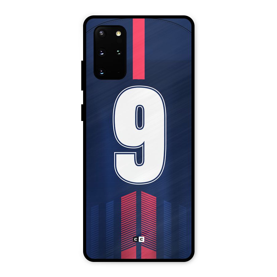 Jersy No 9 Metal Back Case for Galaxy S20 Plus