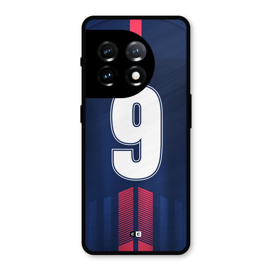 Jersy No 9 Metal Back Case for OnePlus 11