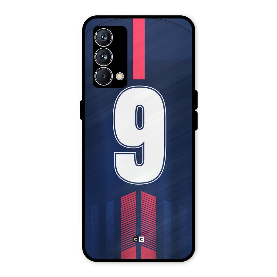 Jersy No 9 Metal Back Case for Realme GT Master Edition