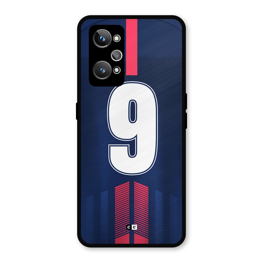 Jersy No 9 Metal Back Case for Realme GT Neo 3T