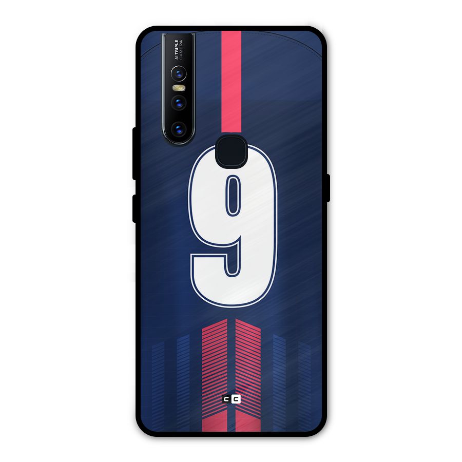 Jersy No 9 Metal Back Case for Vivo V15