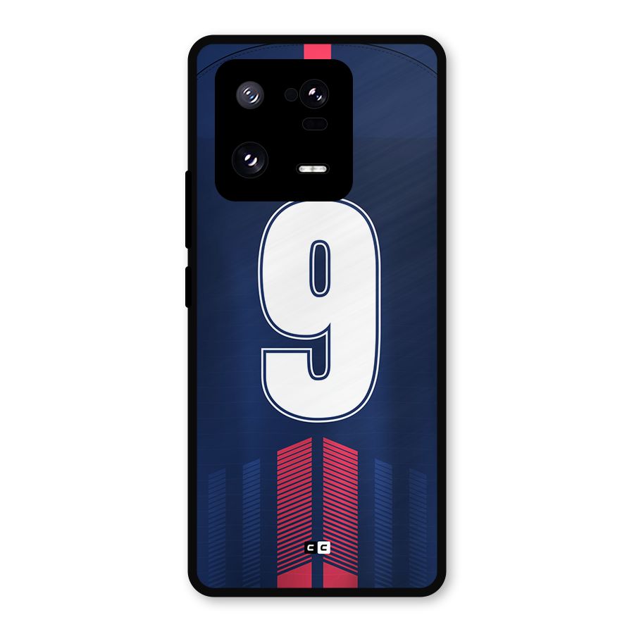 Jersy No 9 Metal Back Case for Xiaomi 13 Pro