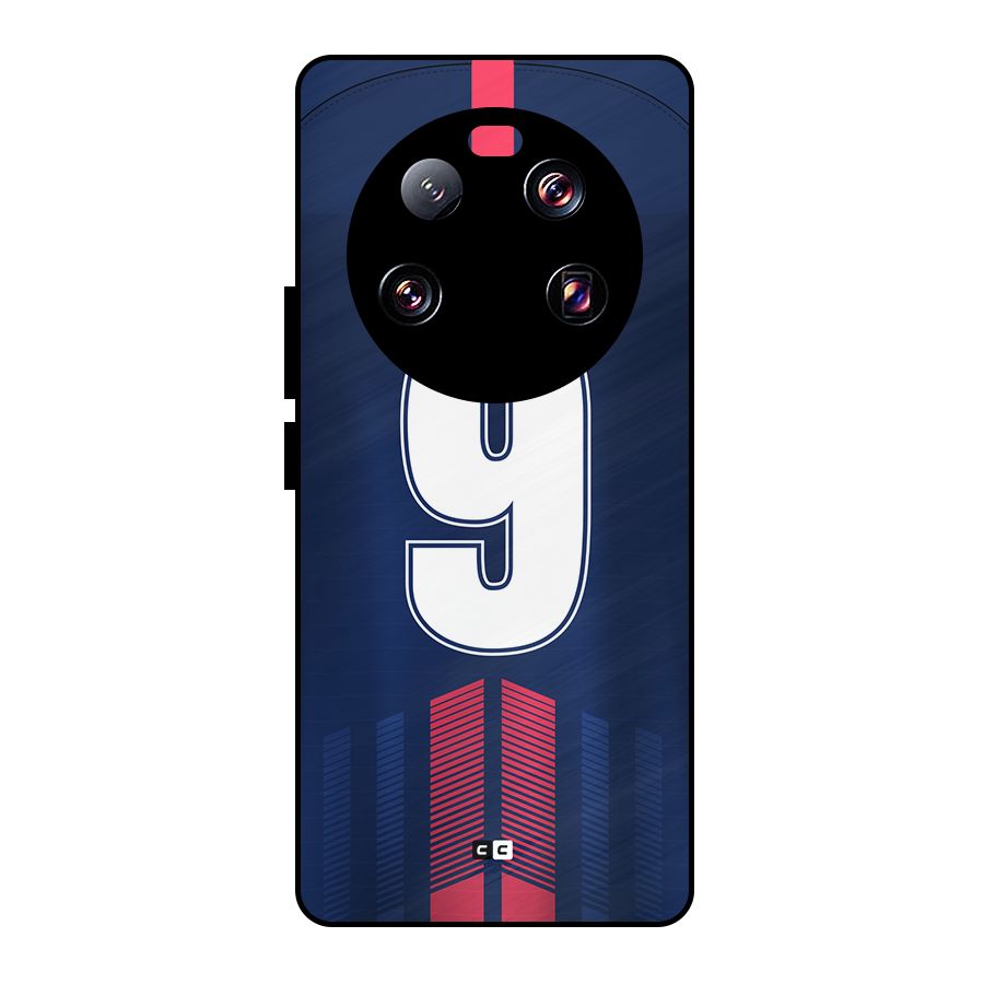 Jersy No 9 Metal Back Case for Xiaomi 13 Ultra