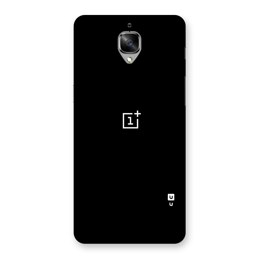 Jet Black OnePlus Special Back Case for OnePlus 3